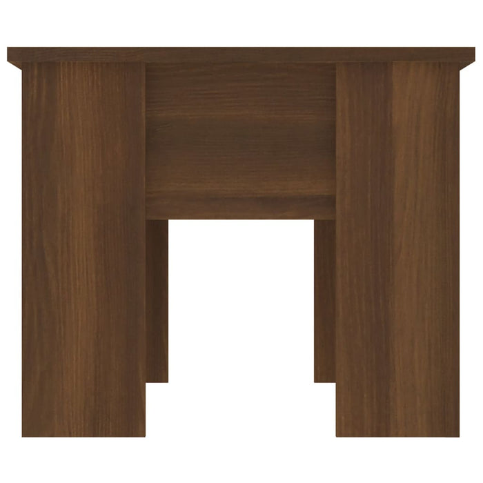 Coffee Table Brown Oak 79x49x41 cm Engineered Wood.