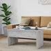 Coffee Table Grey Sonoma 80x50.5x41.5 cm Engineered Wood.
