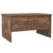 Coffee Table Smoked Oak 80x50x42.5 cm Engineered Wood.