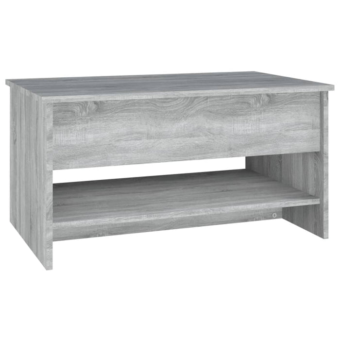 Coffee Table Grey Sonoma 80x50x40 cm Engineered Wood.