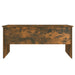 Coffee Table Smoked Oak 102x50.5x46.5 cm Engineered Wood.