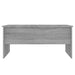 Coffee Table Grey Sonoma 102x50.5x46.5 cm Engineered Wood.