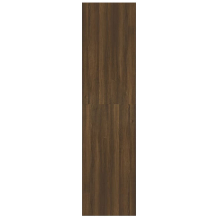 Wardrobe Brown Oak 100x50x200 cm Engineered Wood.