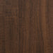 Corner Desk Brown Oak 200x50x76 cm Engineered Wood.
