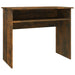 Desk Smoked Oak 90x50x74 cm Engineered Wood.