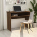 Desk Brown Oak 90x50x74 cm Engineered Wood.