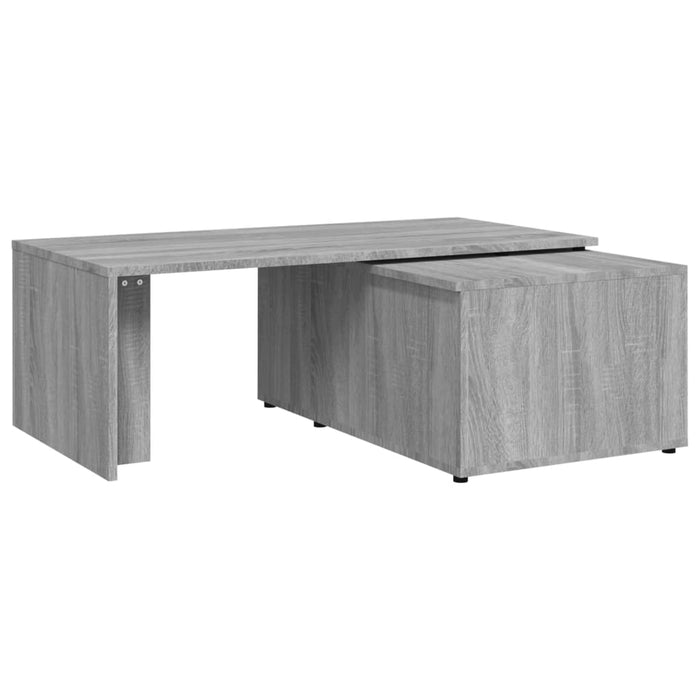Coffee Table Grey Sonoma 150x50x35 cm Engineered Wood.