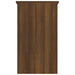 Desk Brown Oak 90x45x76 cm Engineered Wood.