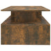 Coffee Table Smoked Oak 90x60x42,5 cm Engineered Wood.