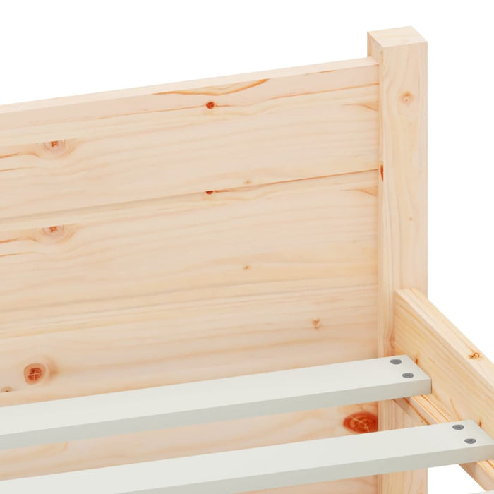 Bed Frame Solid Wood 90x190 cm 3FT Single.