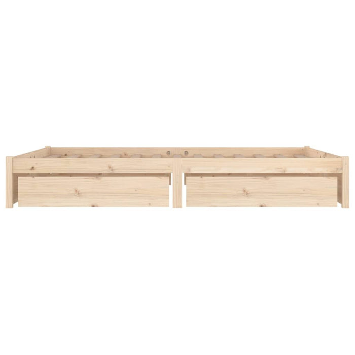 Bed Frame with Drawers 135x190 cm 4FT6 Double.