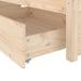Bed Frame with Drawers 150x200 cm 5FT King Size.