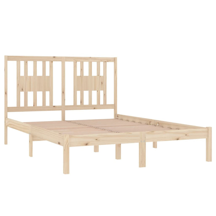 Bed Frame Solid Wood 4FT6 Double