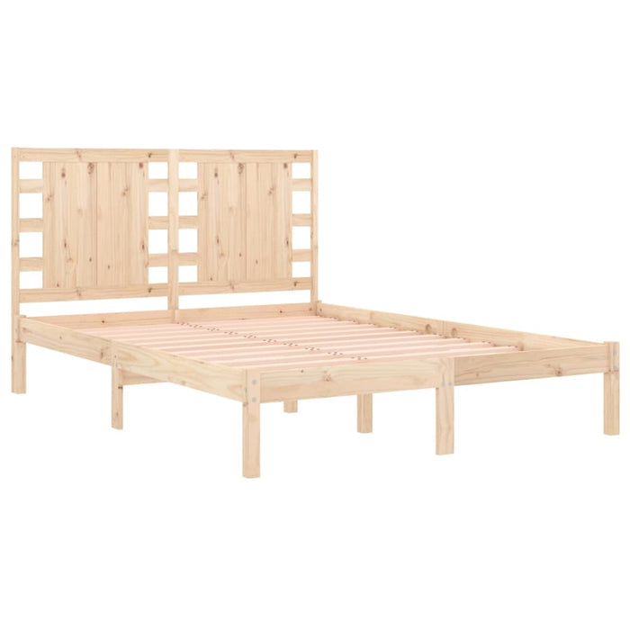 Bed Frame Solid Wood 150x200 cm King Size