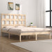 Bed Frame Solid Wood Pine 120x190 cm 4FT Small Double.