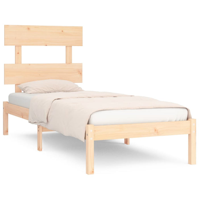 Bed Frame Solid Wood 90x200 cm.