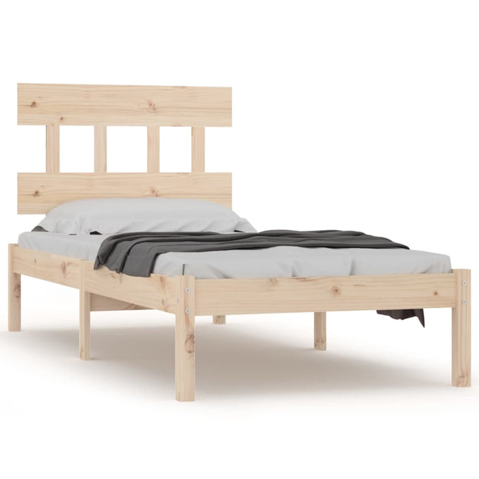 Bed Frame Solid Wood 100x200 cm.