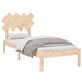 Bed Frame 90x190 cm 3FT Single Solid Wood.