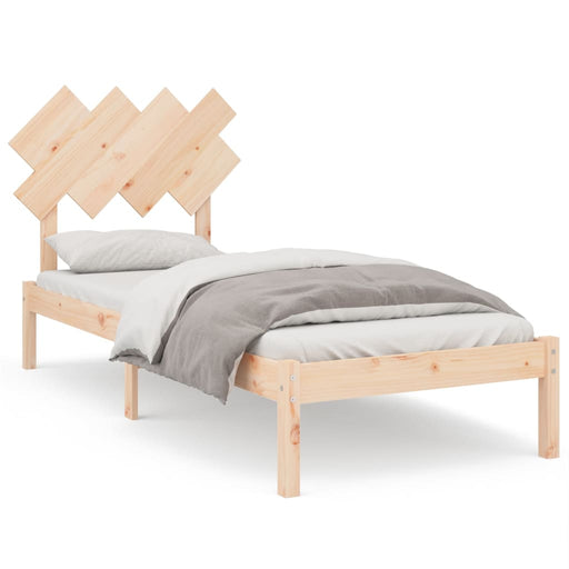 Bed Frame 90x200 cm Solid Wood.