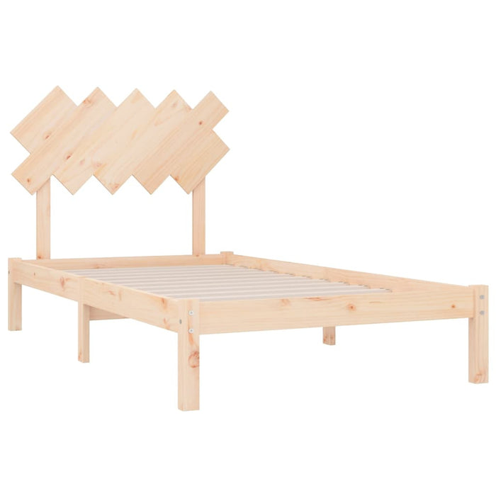 Bed Frame 100x200 cm Solid Wood.