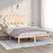 Bed Frame 120x200 cm Solid Wood.