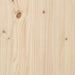 Bed Frame Solid Wood Pine 140x200 cm.