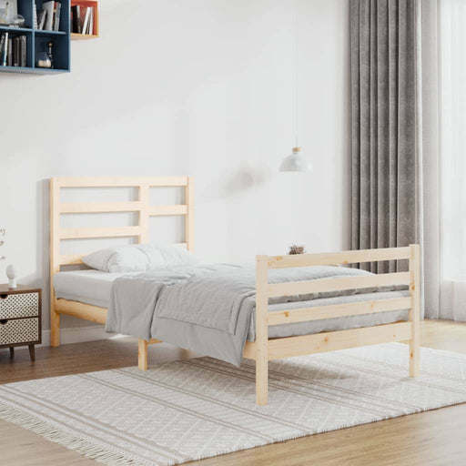 Bed Frame Solid Wood 90x200 cm.