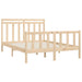 Bed Frame Solid Wood Pine 150x200 cm 5FT King Size.