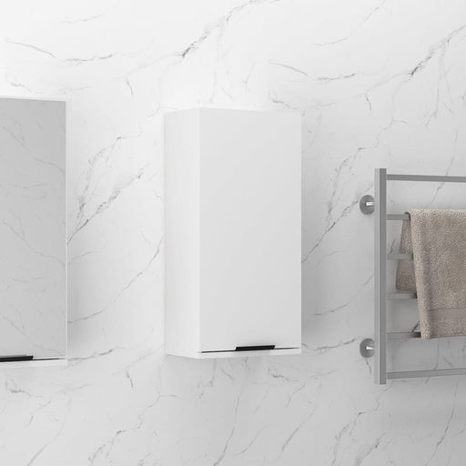 Wall-mounted Bathroom Cabinet High Gloss White 32x20x67 cm.
