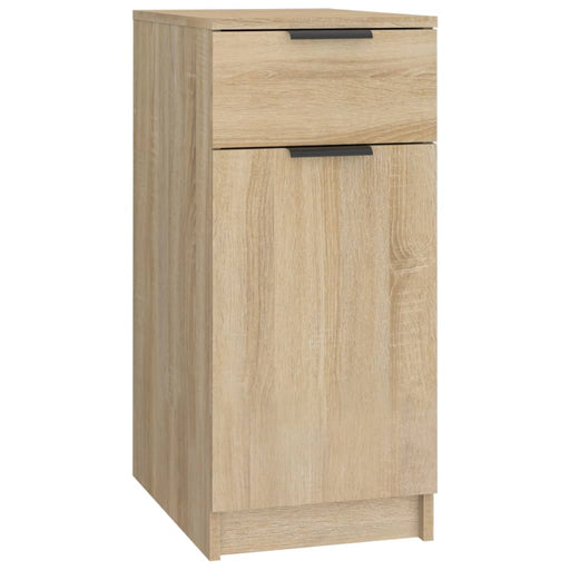 Desk Cabinet Sonoma Oak 33.5x50x75 cm Engineered Wood.