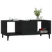 Coffee Table Black 102x50x40 cm Engineered Wood.