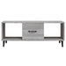 Coffee Table Grey Sonoma 102x50x40 cm Engineered Wood.