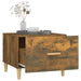 Coffee Table Smoked Oak 50x50x40 cm Engineered Wood.