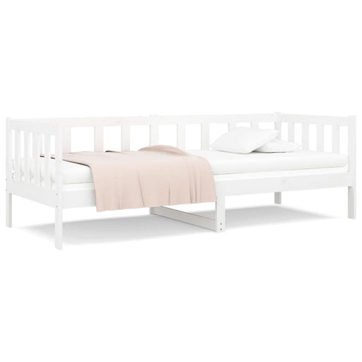 Day Bed White 80x200 cm Solid Wood Pine.