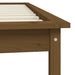 Bed Frame Honey Brown 100x200 cm Solid Wood Pine.