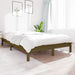 Bed Frame Honey Brown 180x200 cm Solid Wood Pine 6FT Super King.