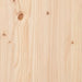 Bed Frame 200x200 cm Solid Wood Pine.