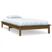 Bed Frame Honey Brown 75x190cm Solid Wood Pine 2FT6 Small Single.