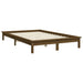 Bed Frame Honey Brown 135x190 cm Solid Wood Pine 4FT6 Double.