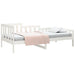 Day Bed White 90x190 cm Solid Wood Pine.