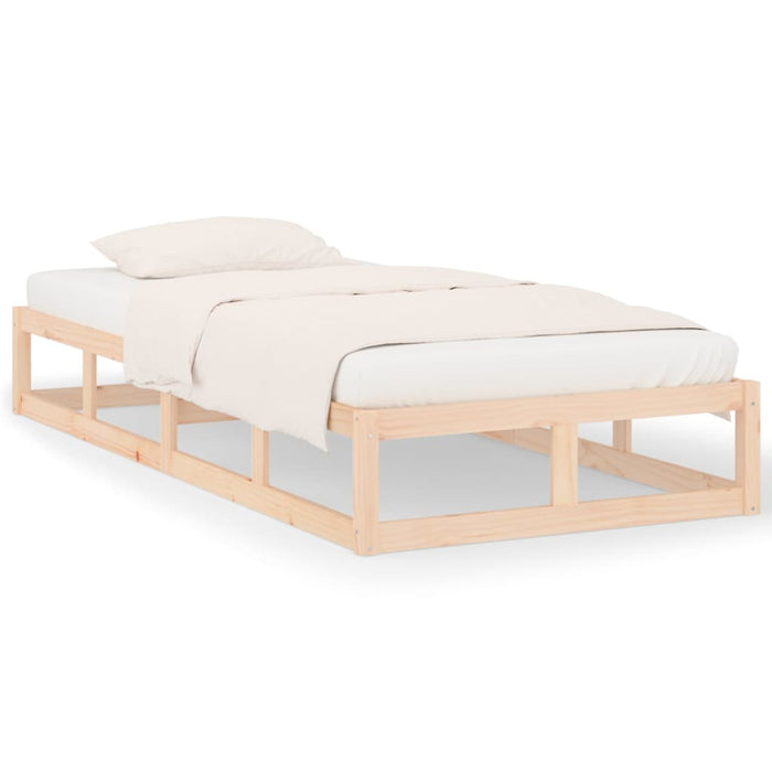 Bed Frame Solid Wood 90 cm