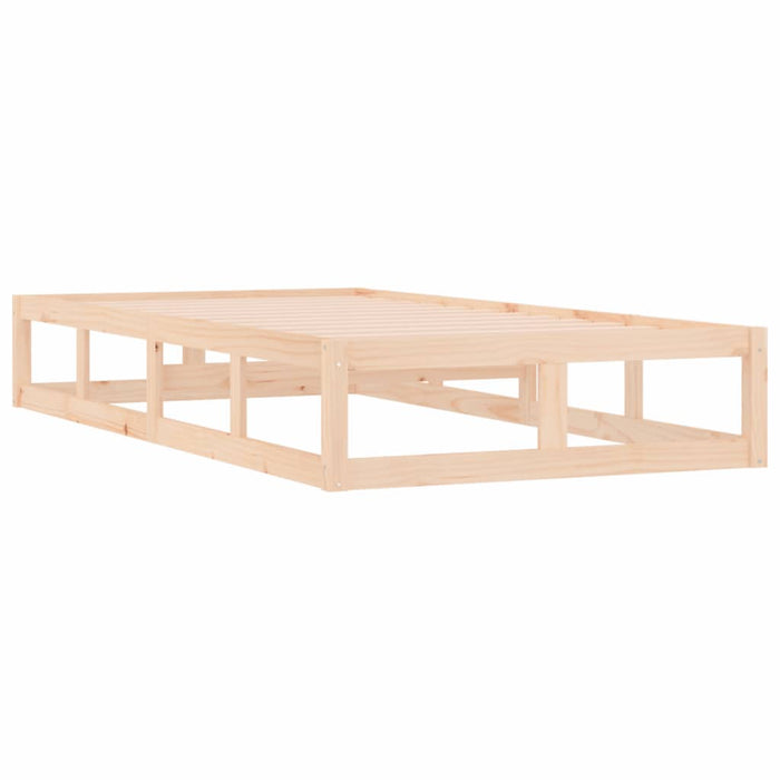 Bed Frame Solid Wood 90 cm