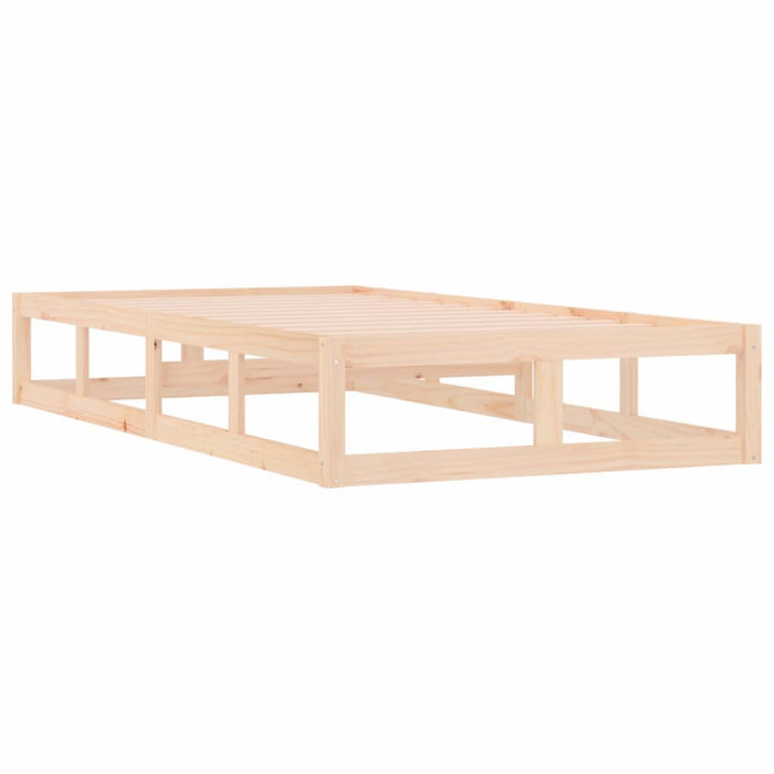 Bed Frame 100x200 cm Solid Wood.