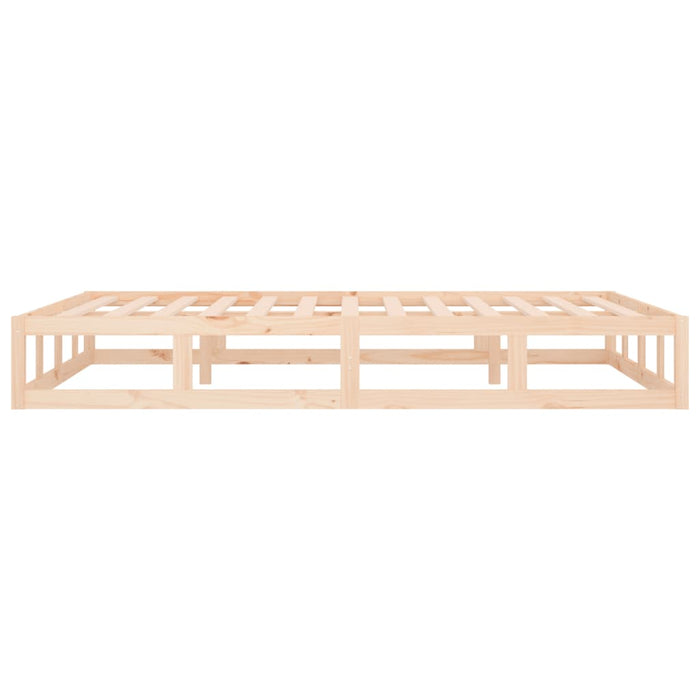 Bed Frame 140x200 cm Solid Wood