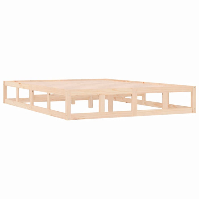 Bed Frame Solid Wood 160 cm