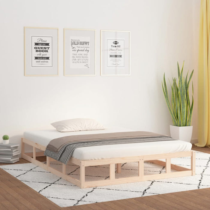 Bed Frame 180x200 cm 6FT Super King Solid Wood