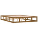 Bed Frame Honey Brown 135x190 cm 4FT6 Double Solid Wood.