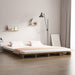 Bed Frame Honey Brown 120x190cm Solid Wood Pine 4FT Small Double.