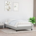 Bed Frame Light Grey 90x190 cm 3FT Single Fabric.