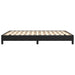 Bed Frame Black 135x190 cm 4FT6 Double Faux Leather.
